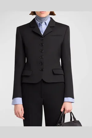 The Row Fletcher Single-Breasted Wool Jacket