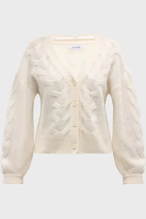 NAADAM Cashmere Cable-Knit Cardigan