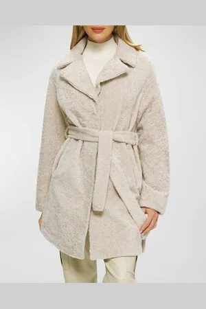 GORSKI Reversible Lamb Shearling Belted Stroller Coat