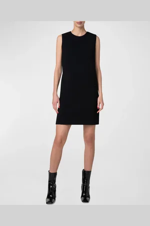 AKRIS Wool Crepe Mini Dress