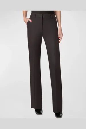 AKRIS Marilyn Wool-Blend Bootcut Pants