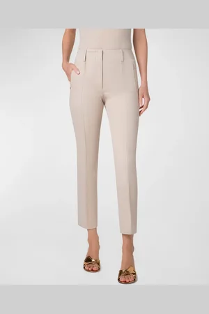 AKRIS Connor Cotton Denim Pants
