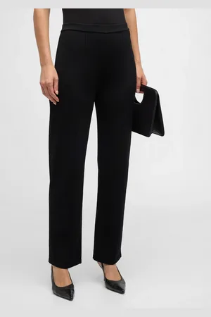 ST. JOHN Santiago Knit Straight-Leg Pants