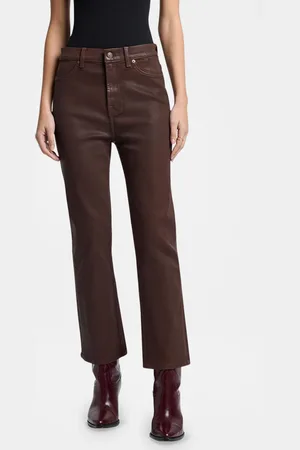 7 for all Mankind High-Rise Slim Kick Jeans