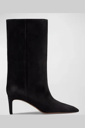 PARIS TEXAS Suede Stiletto Mid Boots