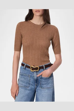 RAG&BONE Tina Merino Wool Crewneck Top