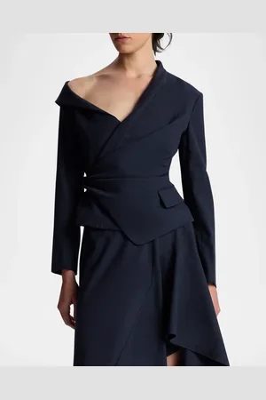 A.L.C. Skyla Asymmetric Long-Sleeve Top