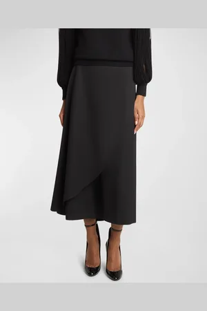 Alaïa Draped Skirt Wool Pants