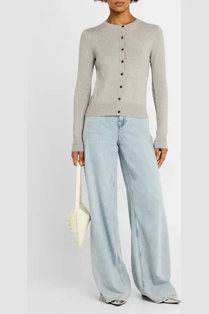 Derek Lam Thibeaut Cashmere-Cotton Cardigan