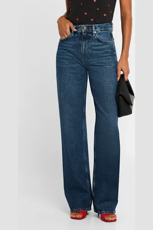 RAG&BONE Shea High-Rise Relaxed Straight Jeans