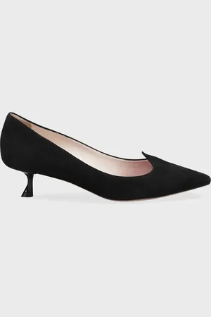 Roger Vivier I Love Vivier Suede Kitten-Heel Pumps