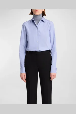 The Row Jesse Straight-Leg Crepe Pants