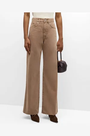 VERONICA BEARD Taylor High-Rise Wide-Leg Jeans