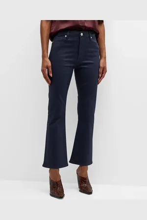 Frame Le Crop Mini Boot Coated Jeans