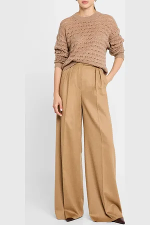 NAADAM Crewneck Pointelle-Knit Cashmere Sweater