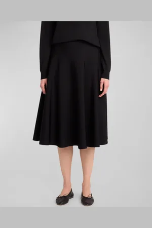 The Row Harley Midi A-Line Skirt