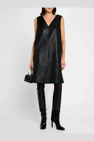 Kobi Halperin Graylen Sleeveless Vegan Leather Dress