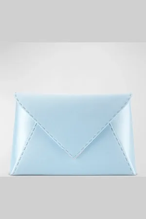 Tyler Ellis Lee Small Satin Pouchette Clutch Bag