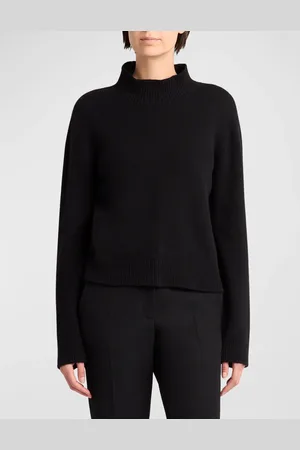 The Row Hensi Cashmere Turtleneck Top