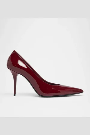 Saint Laurent Norma Glossy Leather Pumps
