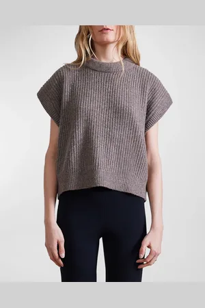 APIECE APART Oliva Ribbed Cashmere-Silk Vest