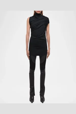 Helmut Lang Sleeveless Jersey Wind Top