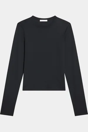 Helmut Lang Slim Long-Sleeve Logo Tee
