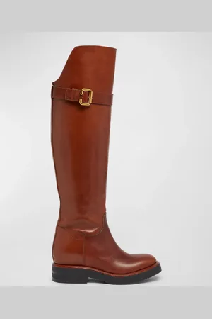 Chloé Coddington Leather Over-The-Knee Riding Boots