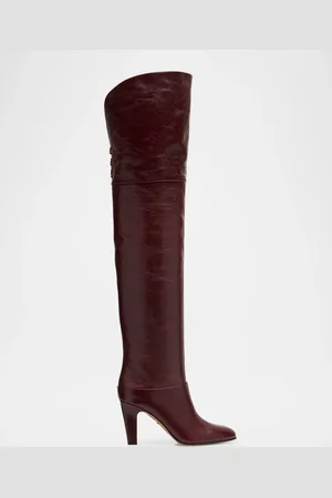 Chloé Eve Leather Over-The-Knee Boots