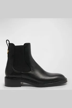 Chloé Marcie Leather Chelsea Ankle Booties