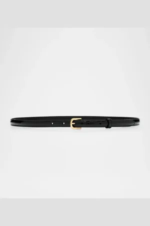 Totême Patent Leather Skinny Belt