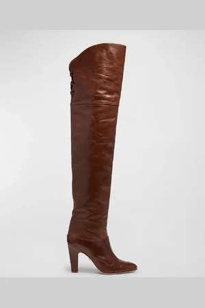 Chloé Eve Leather Over-The-Knee Boots