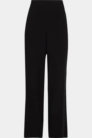 Eileen Fisher Wide-Leg Stretch Jersey Pants