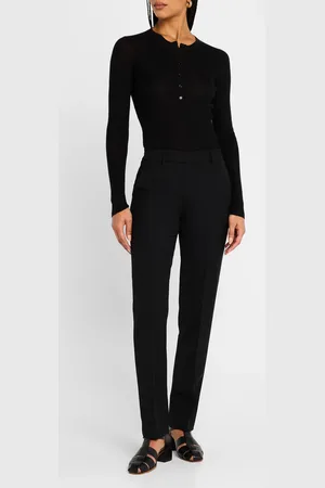 GABRIELA HEARST Julian Cashmere Henley Sweater