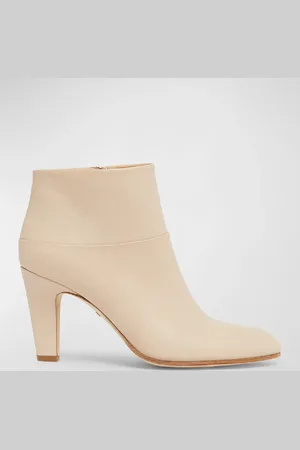 Chloé Eve Leather Zip Ankle Booties