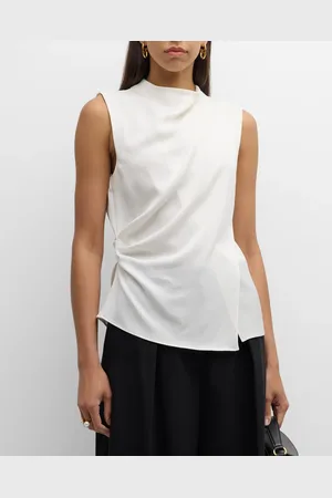 A.L.C. Amira Cowl-Neck Sleeveless Top