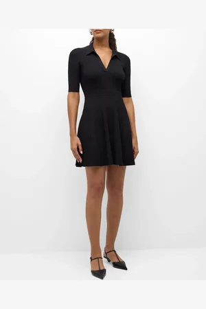 Simkhai Patricia Polo Ribbed Mini Dress