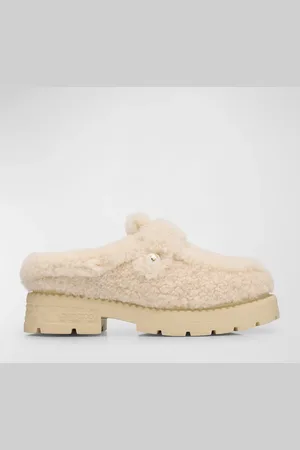 Jimmy Choo Shea Shearling Loafer Mules