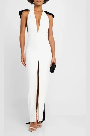 SANS FAFF Fontaine Bow Evening Dress