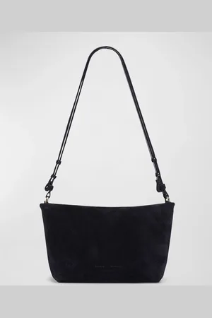 Proenza Schouler Bond Zip Suede Shoulder Bag