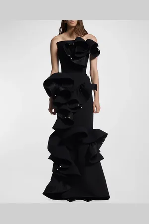 MATICEVSKI Indulgence Ruffle Strapless Gown