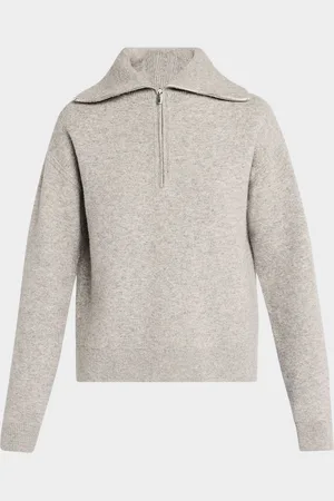 Derek Lam Samuel Reversible Quarter-Zip Sweater