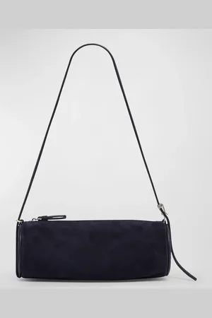 Proenza Schouler Silo Zip Suede & Leather Shoulder Bag