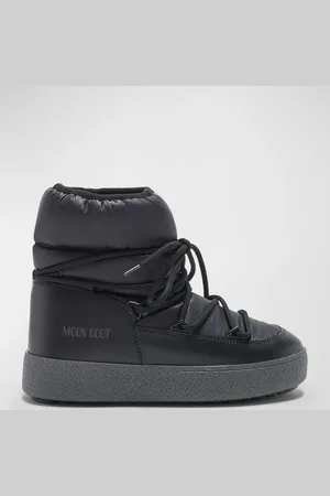 Moon Boot Track Nylon Lace-Up Snow Boots