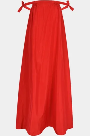 Bernadette Brigitte Bow Off-The-Shoulder Gown