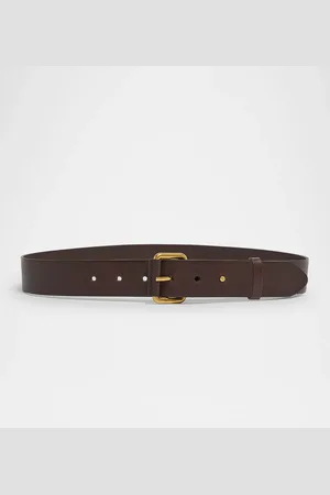 Saint Laurent Motorcycle Calf Leather Belt