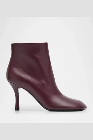 Burberry Baby Leather Stiletto Ankle Booties