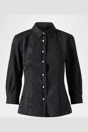 Carolina Herrera Icon Blouse With Pearly Buttons