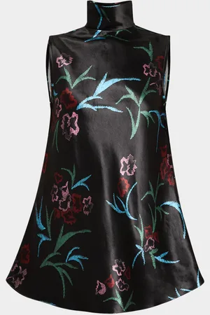 Giorgio Armani Linen and Silk Floral Print Blouse