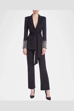 Badgley Mischka High-Rise Scuba Pants